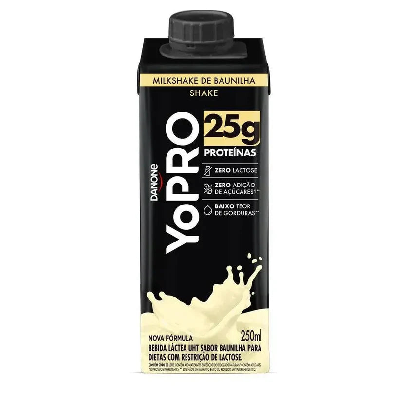 YoPro Bebida Láctea Uht - Baunilha (250ml).